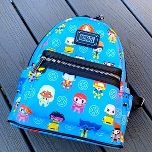 NWT Loungefly X-Men Backpack and Pouch Set